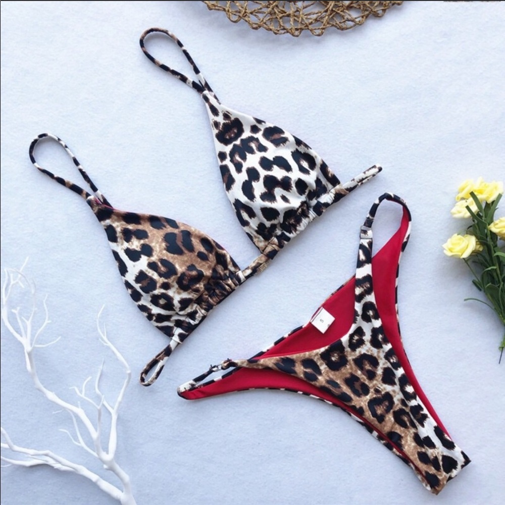 Animal Print Brazilian Bikini